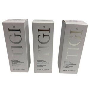 TIGI Cosmetics Pro Micellar Cleansing Water 8.5 Oz 3 Pack